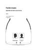 Wang Hedi Style Double Bridge Glasses: Trendy Gold Wire Frame for Men and Women, Super Light and Prescription-Ready.