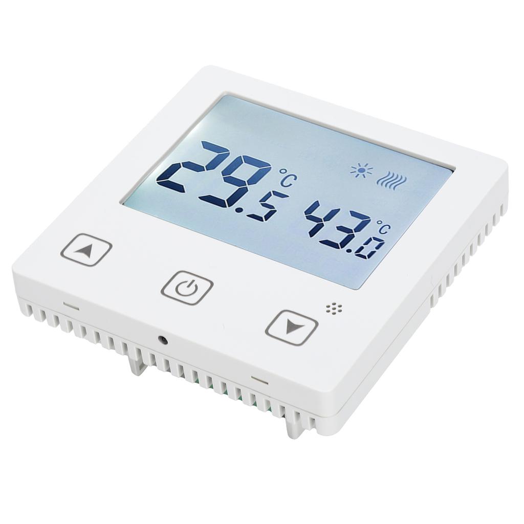 AC220V Thermostat Water Floor Heating Air Conditioner Temperature Controller with Touch Screen