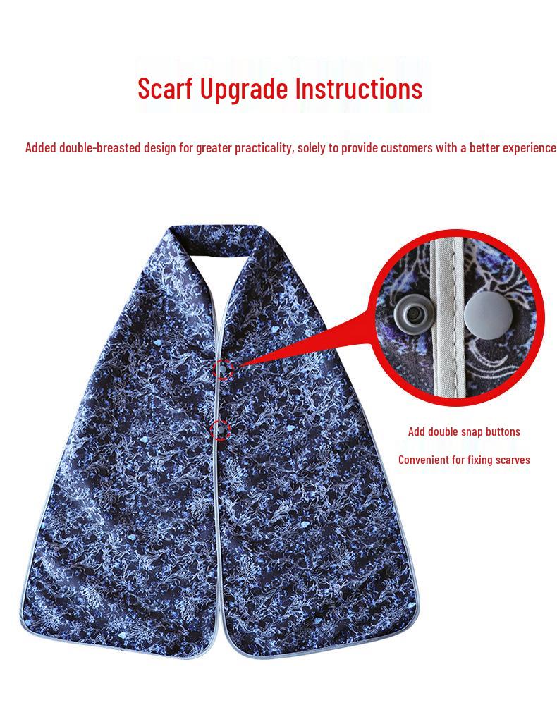 Wasserdichte Esslatz für Erwachsene - Speichelhandtuch und ölbeständiger Schal für ältere Menschen