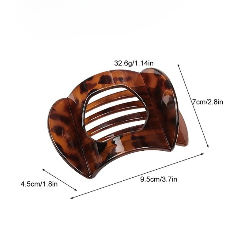 Nowe Duże Małe Rozmiary PC Spinki Do Włosów Dla Kobiet Antypoślizgowe Akcesoria Do Włosów Vintage Łuk Kształt Kaczki Pazur Spinki Do Włosów Dziewczęce Spinki Do Włosów
