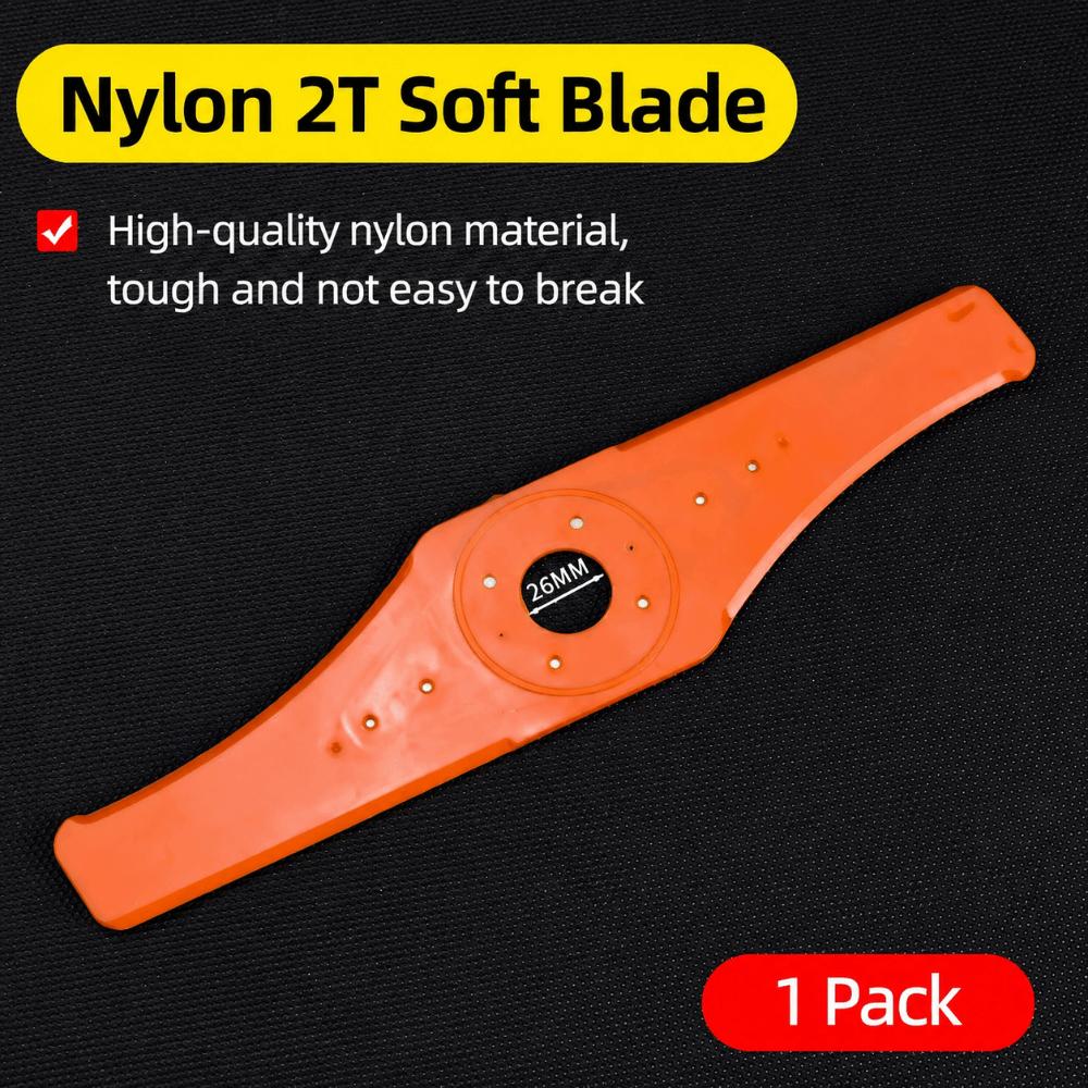 3 Teeth Design Nylon Trimmer Blade 4 Teeth Design Grass Trimmer Blade Lawn Maintenance
