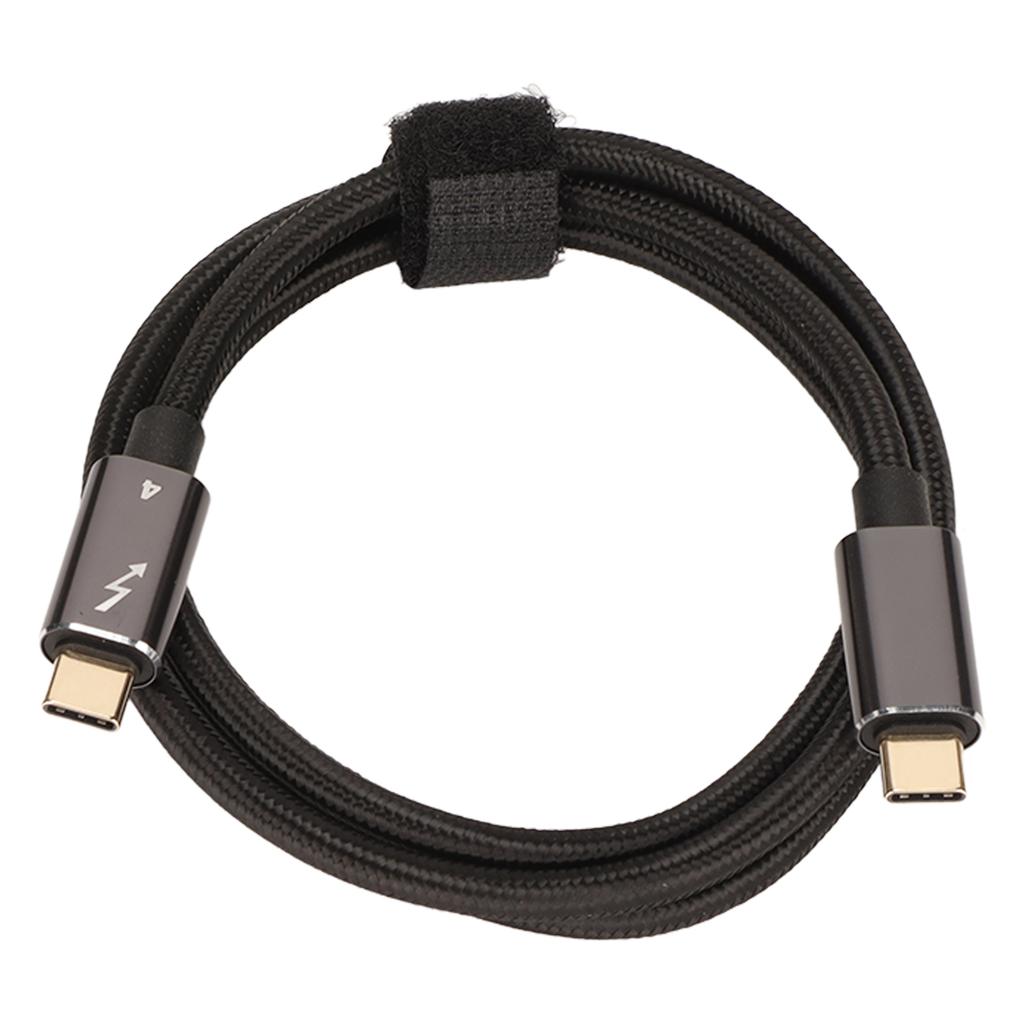 USB 4.0 Cable 8K HD 40Gbps PD 100W Type C To Type C Fast Charging Cord for Phone Notebook Tablet