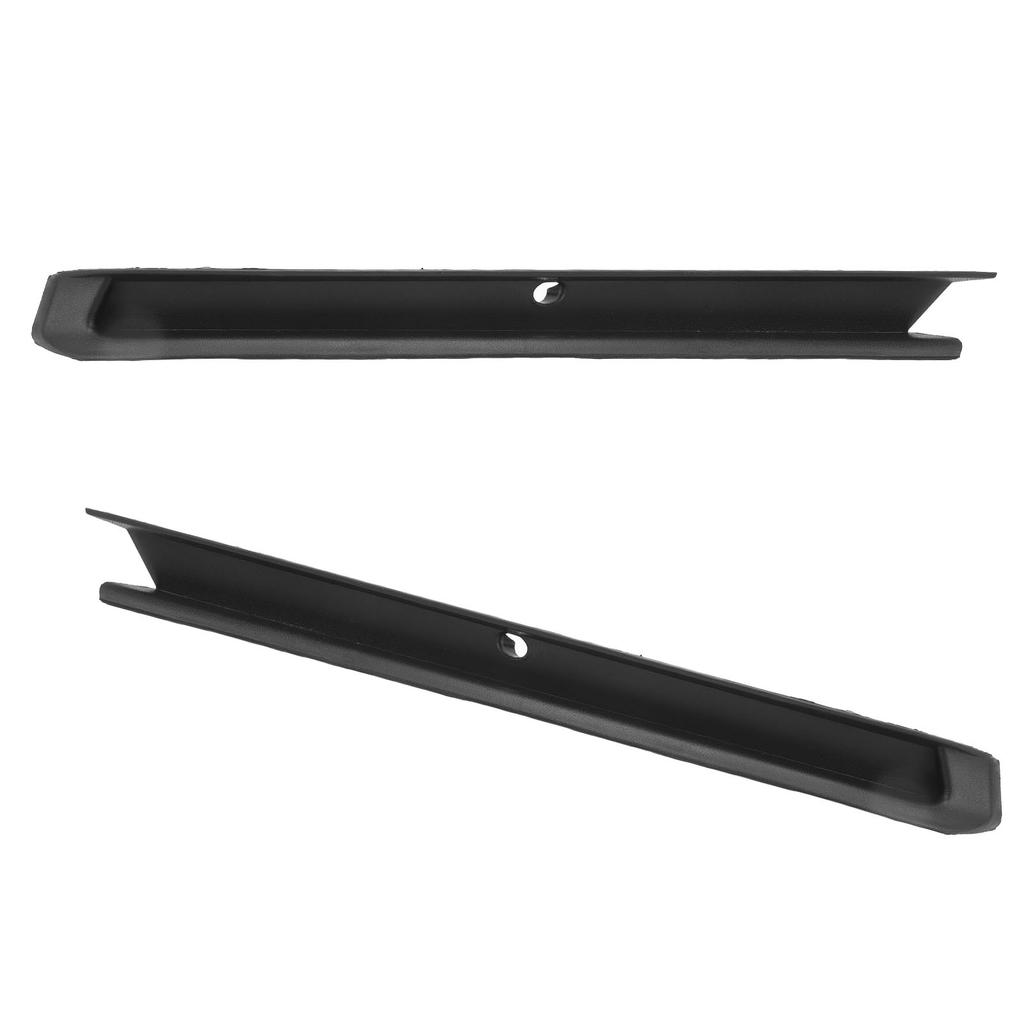 2pcs Front Bumper Trim With Fog Light Hole 5C6807233A Anti Scratch Stylish Bumper Molding Trim