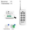 RF Wireless Remote Control Light Switch 433MHz 110V 220V Mini Relay Module,500 Meters 4-in-1 Transmitter,For Led Lamp Fan ON/OFF
