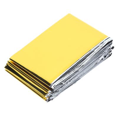 160x210cm Emergency Tent Blanket Camping Thermal Sleeping Bag Survival Reflective Shelter