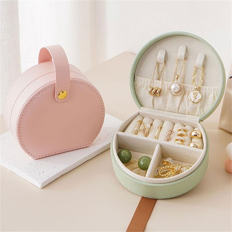 Multifunktionale Schmuck-Organizer-Box Vitrine Ohrringhalter Verpackungsbox