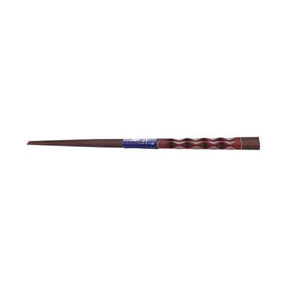 Chopsticks, Hexagonal, Maple, Lacquer Coated, 20.5cm, Natural Wood, Japanese Lacquerware