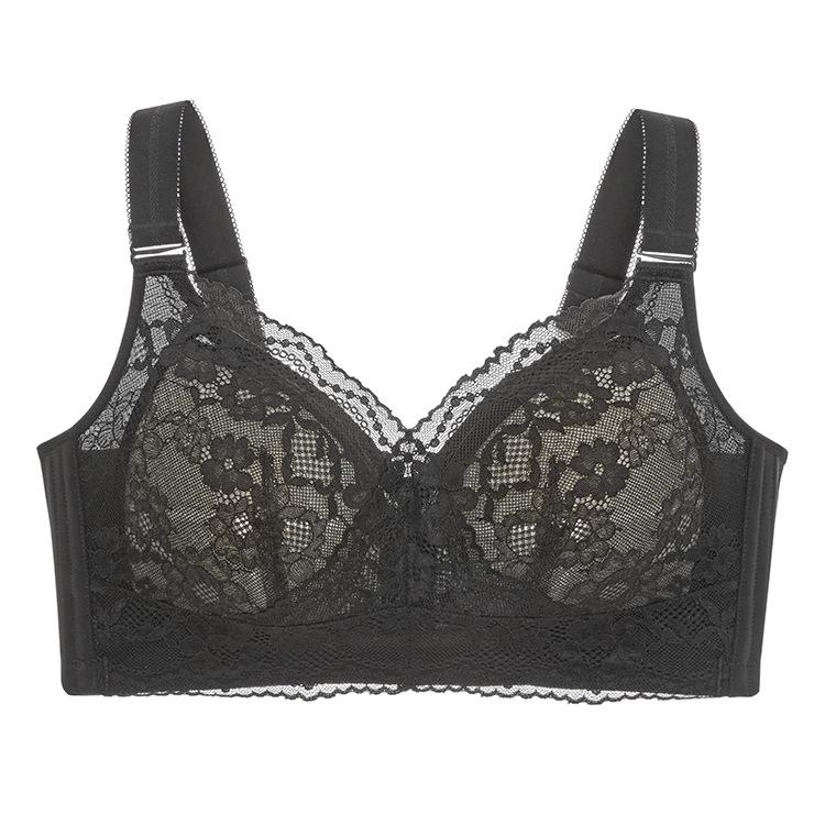 Thin Lingerie Women's Plus-size Bra Adjustable Gathering Bra Breast Retraction Anti-sagging Bra Push Up Bra