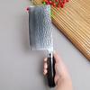 7 Inch Chinese Chef Knife Damascus Steel Blade Wood Handle Slicing Vegetables Cleaver Meat Handmade Forged Kitchen Knife Messer