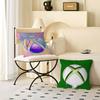 X-xbox Fire Logo Pillow Anime Pillow Sofa Bed Head Pillow Cover Cushion Cover 45x45cm Fashion