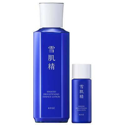 Sekkisei Brightening Essence Lotion Kit 200mL Lotion Supply of Emulsion (Quasi-drug) - + 12-day