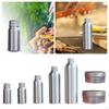 Camping Cooking Aluminum Spice Jars Liquid Bottle Picnic Kitchen Pot Condiment Tins Canister