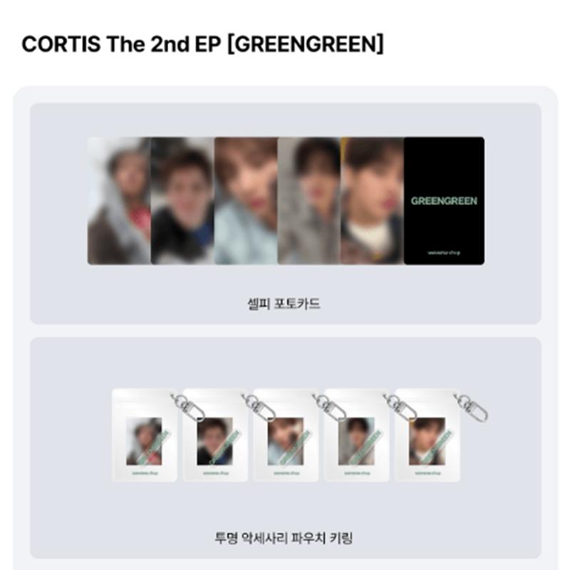 [Pre-order] CORTIS – 2nd Mini Album [GREENGREEN] (Online Benefit)