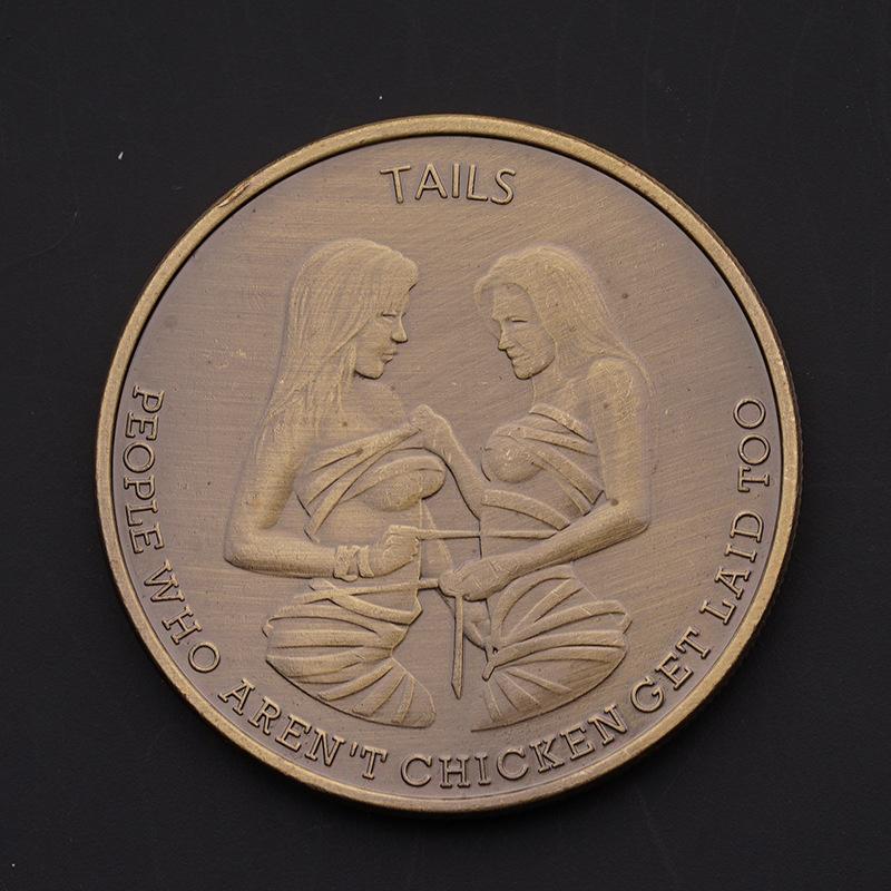 Coin Album Toy Novelty Unique Russian Souvenir Replica Coin Copy Coin Holder Sex Positions Crafts