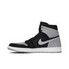 Air Jordan 1 Retro High OG Flyknit 'Shadow' (Unisex) Black / Medium Grey-White Vintage Basketball Shoes 919704 003