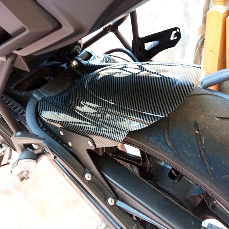 Versys 650 Rear Tire Hugger Fender Mudsling Mudguard Mudflap Mud Flap Splash Guard Black For KAWASAKI Versys650 KLE650 2007-