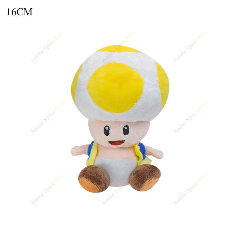 Mario Plush Bullet Bill Toys Anime Plushie Shy Guy Baby Wario Waluigi Yoshi Bob-omb Buddy Toad Stuffed Peluche Kids Dolls Gifts