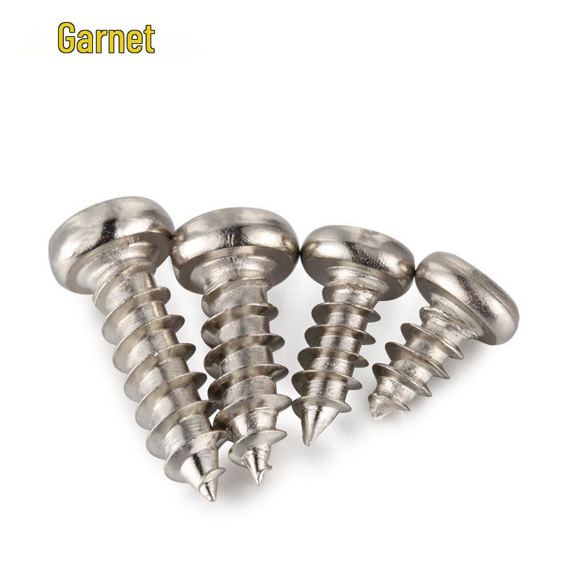 Nickel-Plated Phillips Pan Head Self-Tapping Screws M1-M4 for Electronics