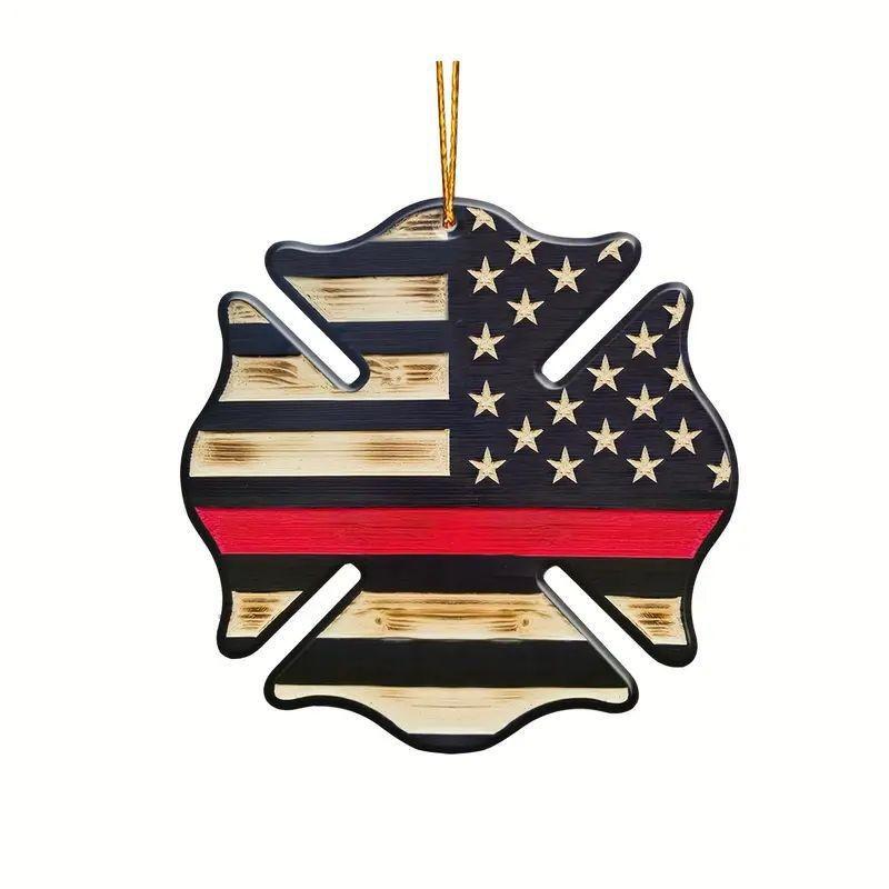 

Delightful Vintage Acrylic Car Rearview Mirror Decoration Pendant For Holidays