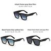 T Bar Fashion Pilot Sunglasses With Amber Lenses And Uv Protection For Casual Wear