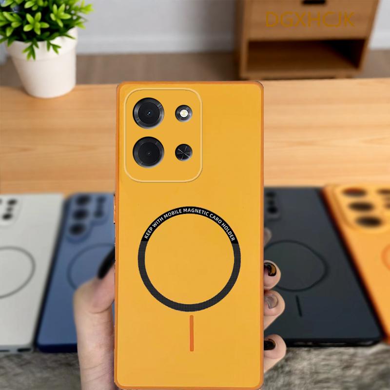 

For Xiaomi Poco C85 Case Poco C85 4G Phone Case Poco C85 5G Cover Poco C85 Shookproof Color magnetic hard Silicone back cover POCO C85（171mm）