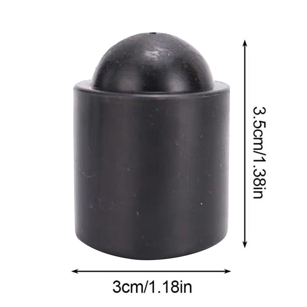 Pool Cue Bottom Cover Billiard Stick Tail Rubber Sleeve Great Fit Absorber Tool for Billiard Novice Professions Enthusiasts
