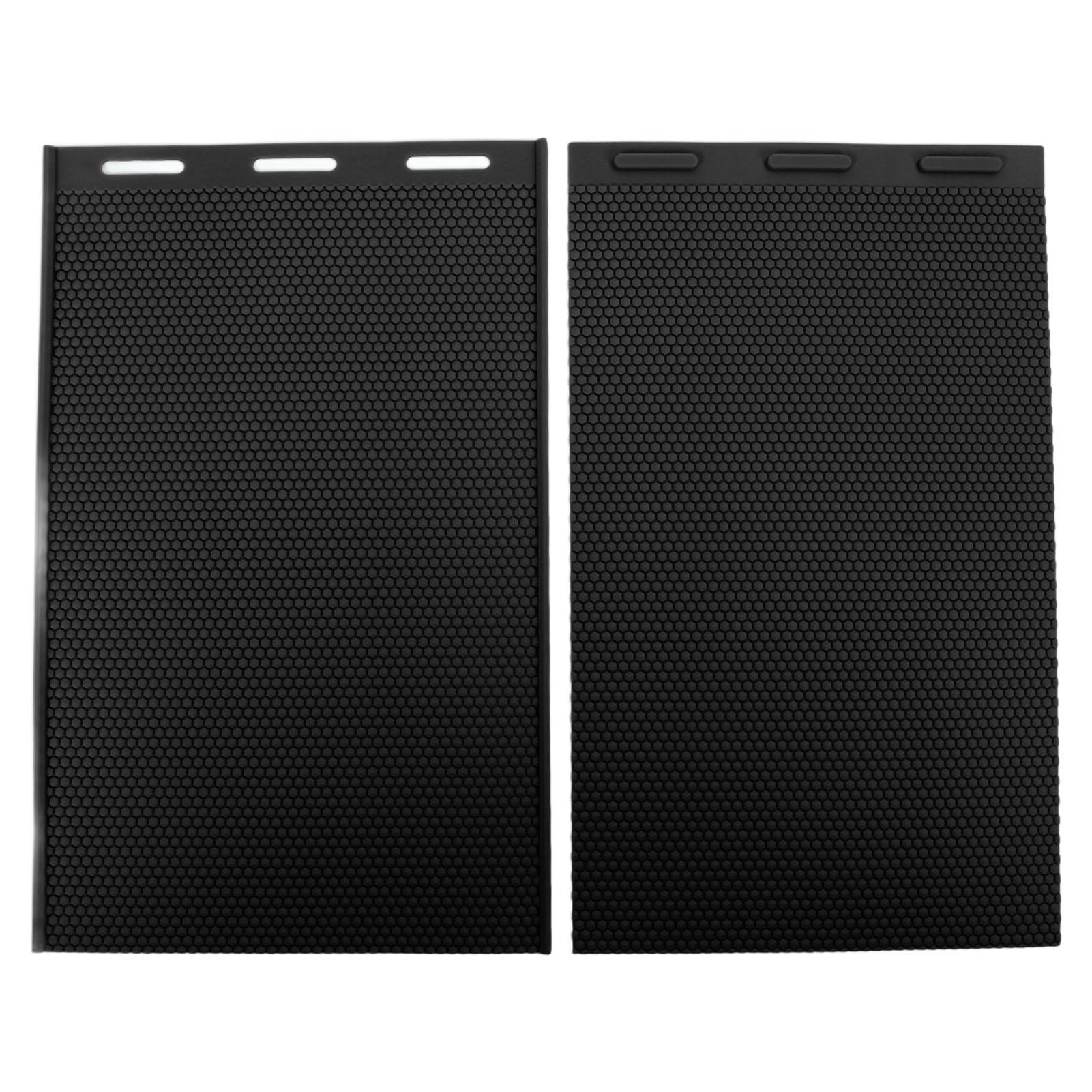 Konnwei Black 2Pcs Beeswax Press Sheets 5.4Mm Silicone Flexible Beeswax Foundation Sheet Beekeeper Equipment For Beekeeping Honeycomb