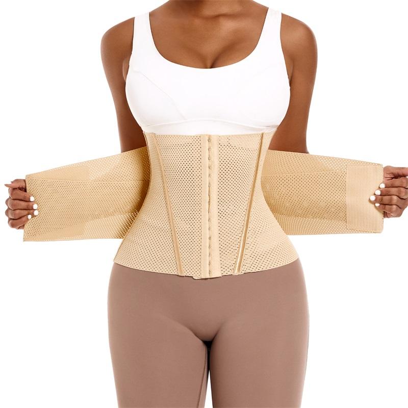 Hot Sale Women Lady Slim Body Waist Cinchers Shapewear Belt Tummy Control Wrap Corset Waist Trainer Shaper for Women
