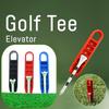 Adjustable Golf Tee Depth Setter and Puller, Precise Height Adjustment and Lifter