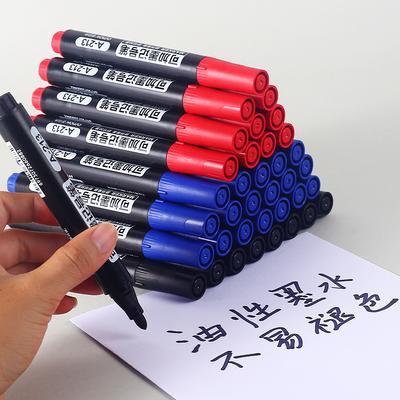 1/3/10pcs Permanent Marker,Oil-Based Ink,Large Nib,Waterproof,Quick-Drying For Logistics Express Delivery And Marking Purposes