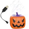Halloween Bubble Machine Toy Shape Electric Bubble Toy Kids Adults Kindergarten Teens Bubble Blowing Outdoor Party