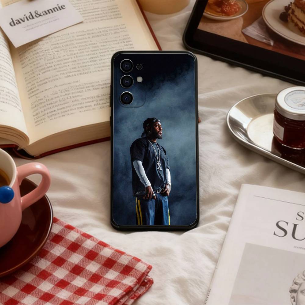 K-Kendrick Lamar Phone Case For Samsung S 25,24,23,22,30,21,10,9,Ultra,Plus,Lite,FE,4,5 G Soft Black Case
