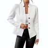woMen's Autumn/Winter Blazer Suit Coat with Button Flower Pattern - Luxury Casual Workwear