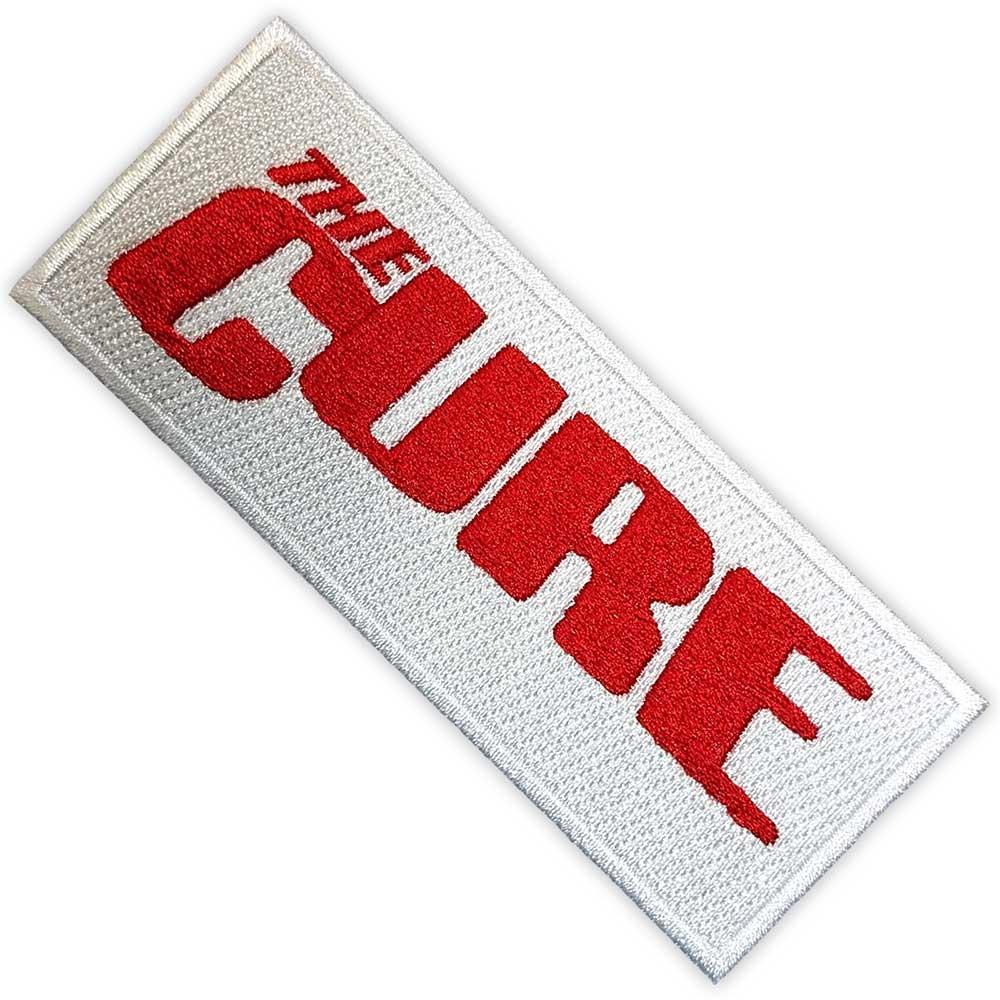 The Cure Woven Logo Iron On Patch