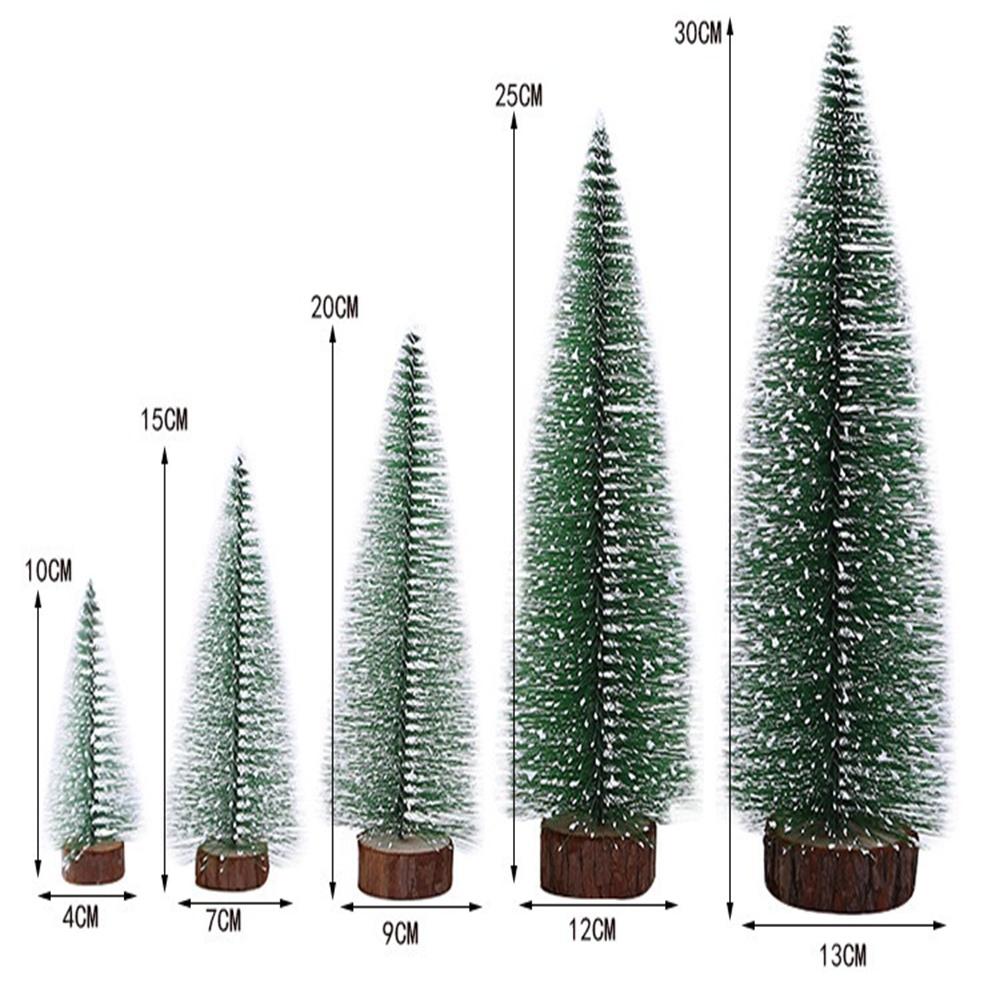 Christmas Decoration Xmas Tree Small Cedar Pine For Home Room Decor Halloween Party New Year 2023 Navidad Ornaments Accessories