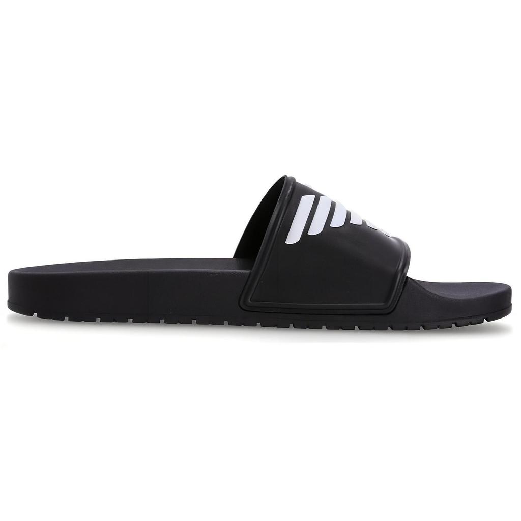 Emporio Armani Fashion Open-Toe Slide Sandals Men Footwear Black XVPS08XN747A120