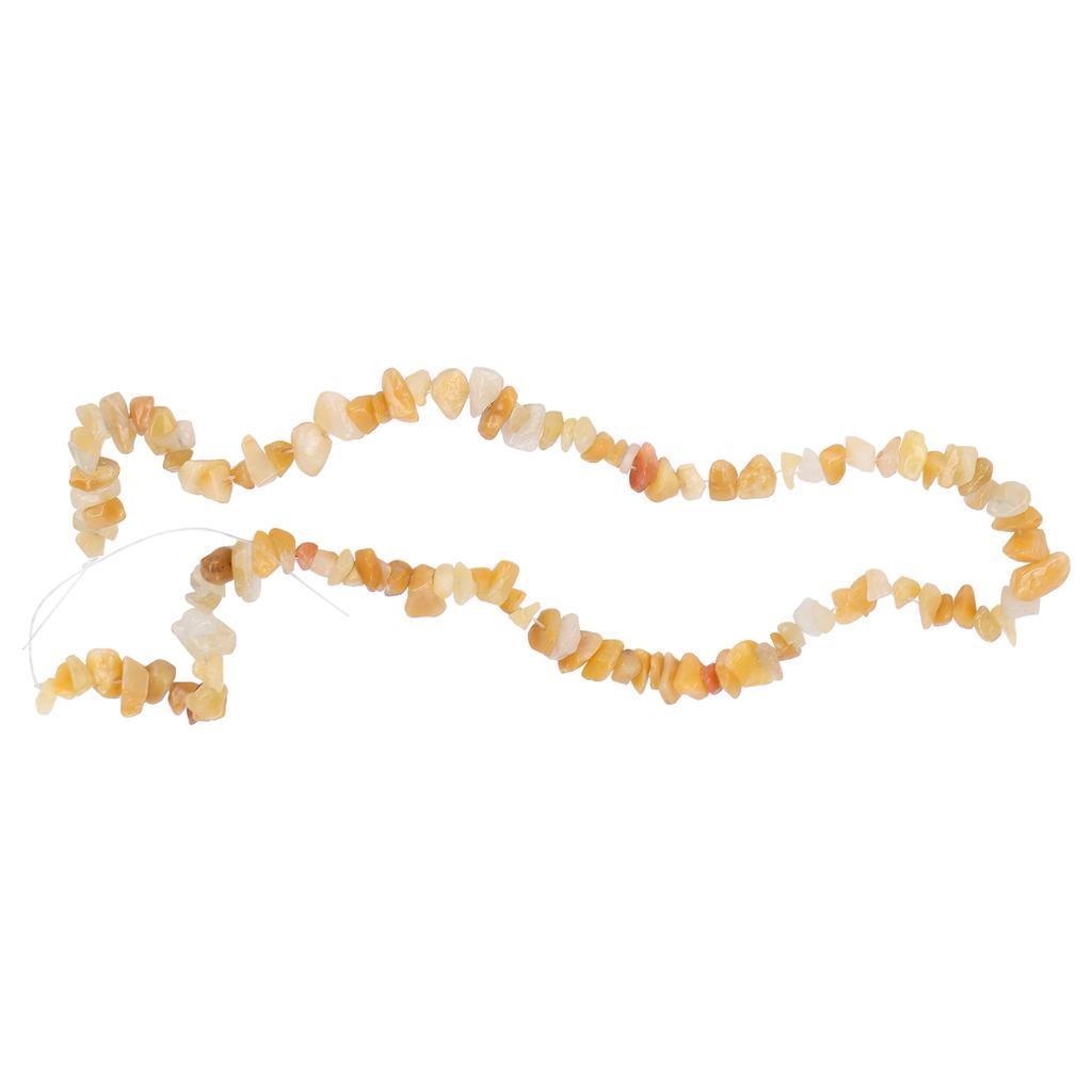 Enkla smycken DIY Oregelbundna pärlor Unika pärlor Chip Hänge Tillbehör för Ring Armband Topaz