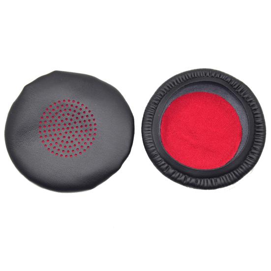 1 Pair Headphone Sleeves Replaceable Wear-resistant Soft E-sports Headphone Cushions for Plantronics Voyager Focus UC B825