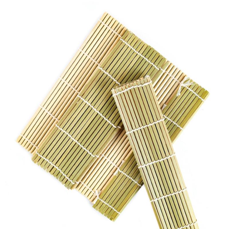 Fai da te Bambù Sushi Maker Tappetino Arrotolatore Sushi Strumenti Rulli per Riso Gadget da Cucina Fabbricatore Manuale Stampo per Rotoli di Riso Accessori per la Cottura