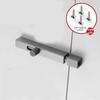3/4 Inch Door Bolts Catch Lock Anti-theft Aluminum Alloy Door Buckle Hasp Safety Thickened Door Lock Buckle Furniture Hardware