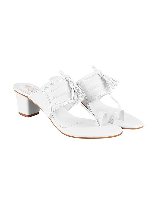 Shoetopia Women's Heeled Sandal Peep Toe Block heel Chic Lace-Up Straps | Comfortable Summer Footwear