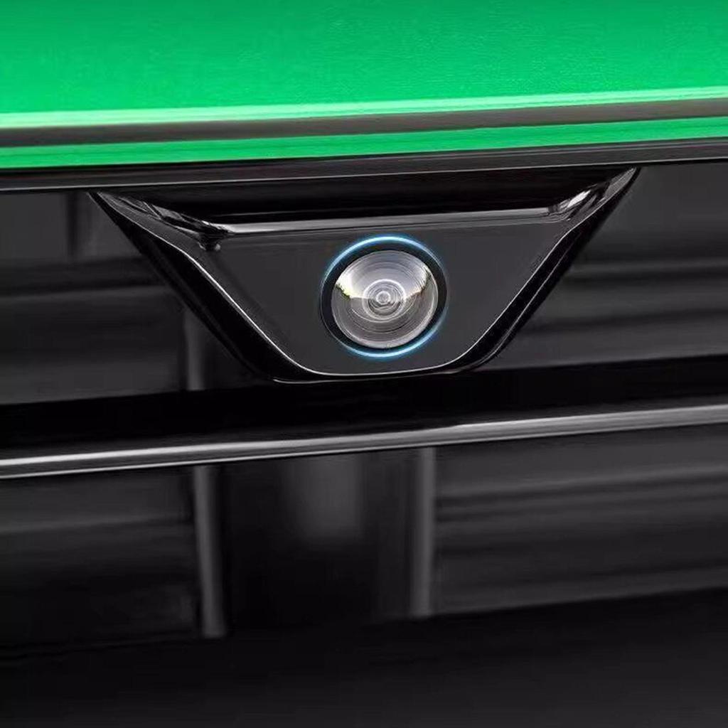 Car Camera Cover 2 Pieces Clear Anti-Rain Shield Vehicle Camera Guard for Front Rear Road Trip Driving Rainy Day Interior Mirrors 6