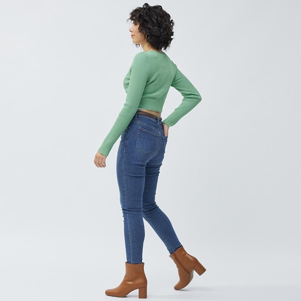 Womens Denim Uniqlo Ultra Stretch High Rise Ankle Jeans Uniqlo Women Ultra  Stretch Distressed Jeans Ripped Denim Jeans