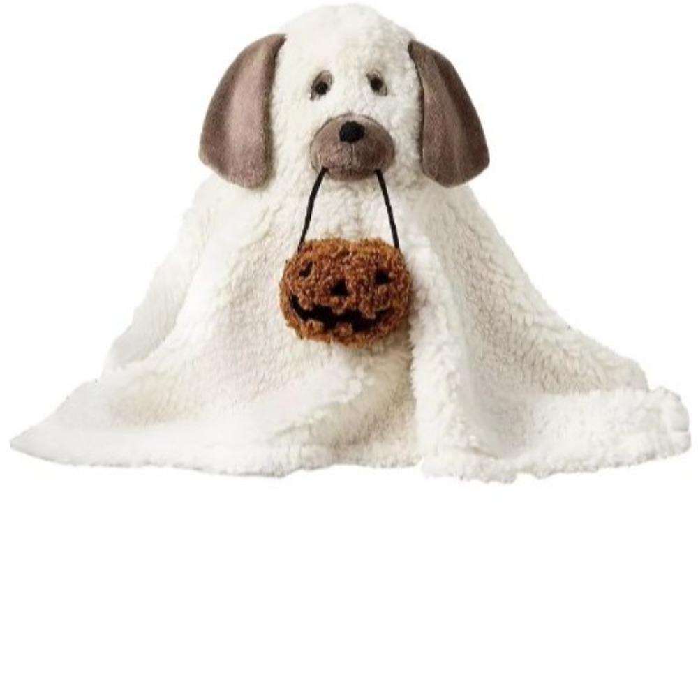 

Cute Ghost Dog Pillow PP Cotton Bat Throw Pillow Fun Puppy Sofa Pillow Bedroom Dog