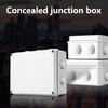 Outdoor Waterproof Plastic Junction Box for Effective Dust and Water Resistance with High Corrosion Tolerance