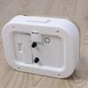 Mini Silent Quartz Analog Alarm Clock for Kids Students Travel Non-Ticking Gentle Ascending Alarm with Snooze Light Function