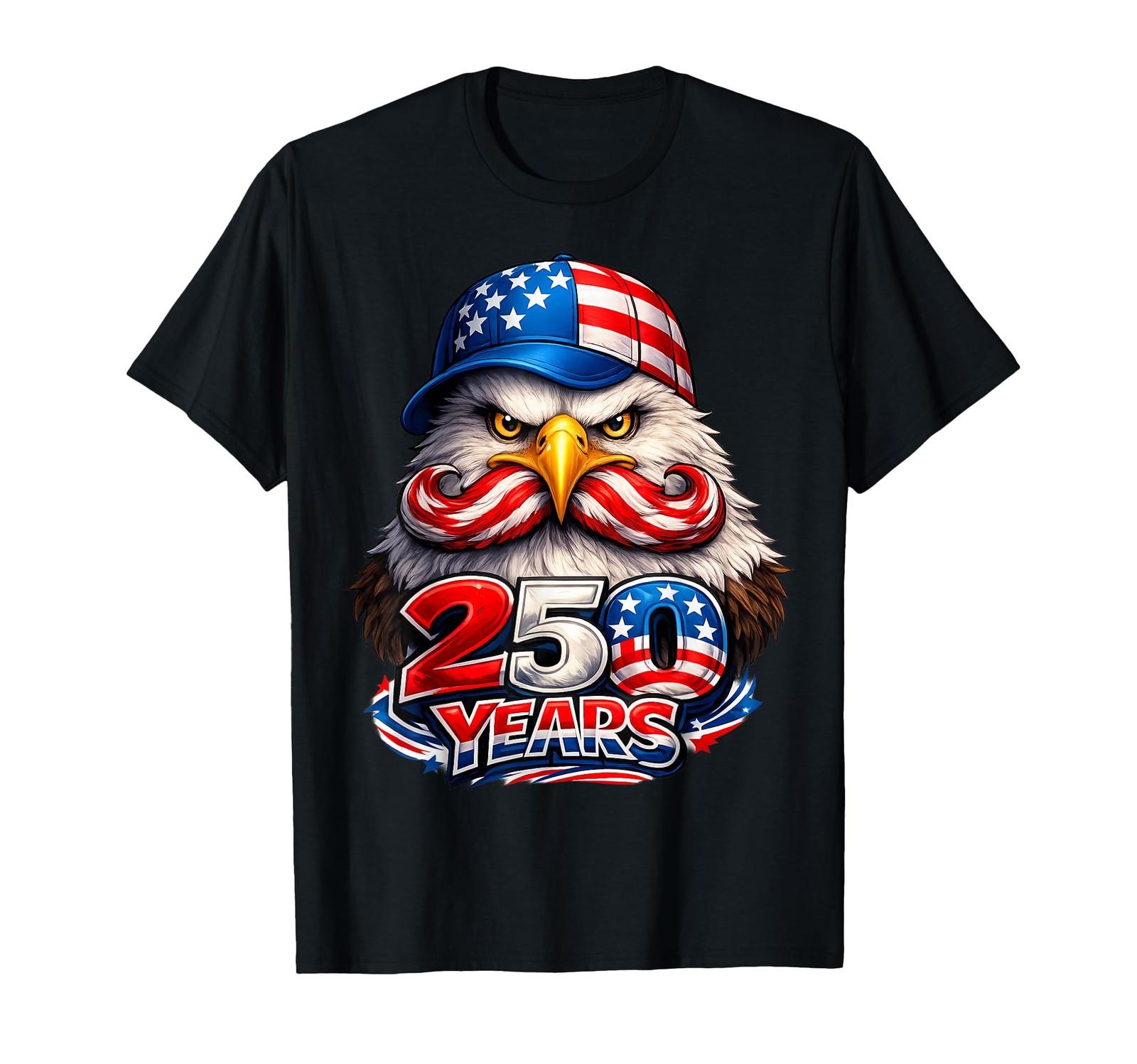 250th Anniversary USA Freedom Independence Day T-Shirt S