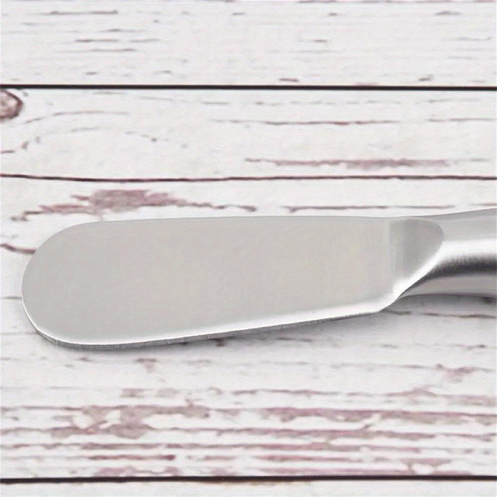 1PC Stainless Steel Butter Cutter Cheese Jam Spreaders Wipe Cream Cutter Utensil Multifunction Butter BreadKnife Kitchen Gadget