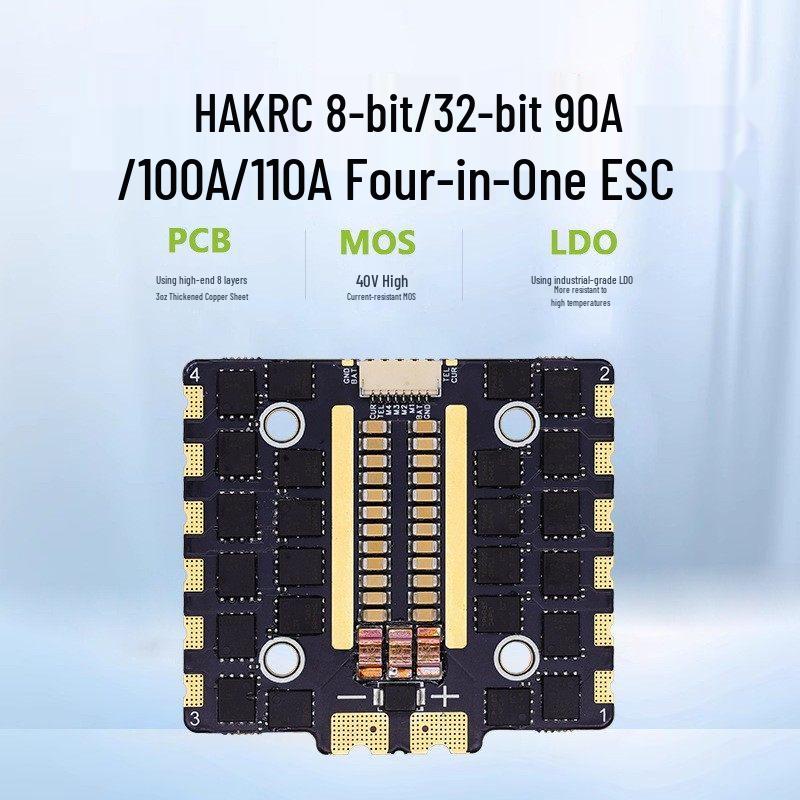 

HAKRC 110A 4-in-1 FPV Drone ESC