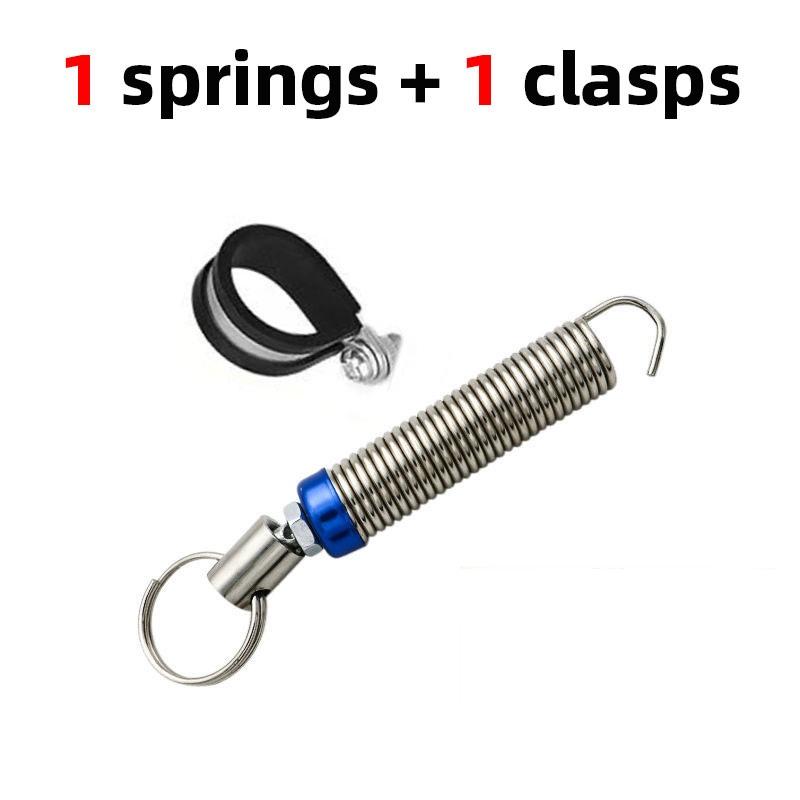 2Pcs/1Pcs Car Boot Lid Lifting Spring Trunk Spring Lifting Device Car Accessories Car trunk lifter Trunk Lid Automatically Open 1 Spring 1 Snap